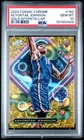 2023 Topps Cosmic Chrome Basketball Gold Interstellar Refractor Keyontae Johnson #192 PSA 10