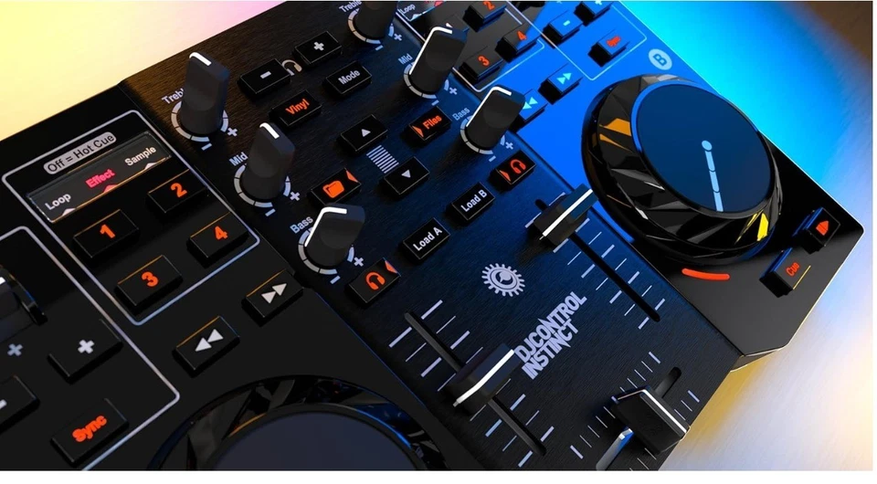 Hercules │DJ Control Instinct│table de mixage│contrôleur DJ│ 2 platines - Imagen 4 de 4