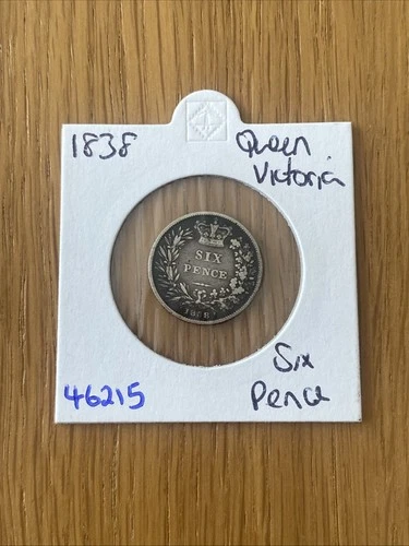 1838 Victoria Sixpence — photo from the most recent tracked eBay sale