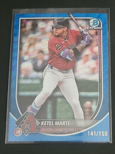 Ketel Marte 2025 Bowman Chrome Ketel Marte #51 Blue