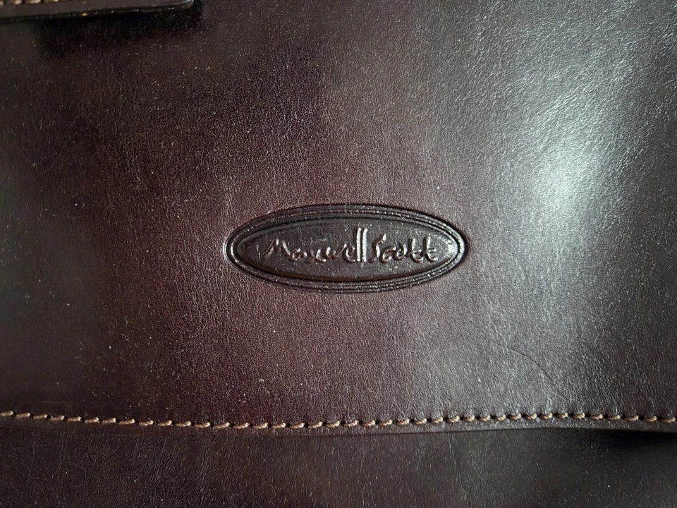 maxwell scott Herren Reisetasche Ledertasche Braun - Bild 2 von 4