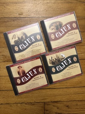 Cajun Rare & Authentic Various Artist CD SET