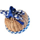 Country Bun/Bread Basket with 4 Matching Napkins Included Kitchen Decor New — photo 1