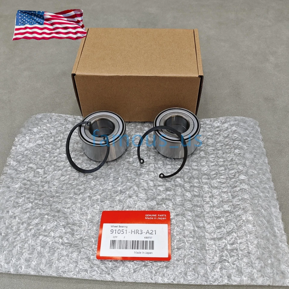 2PCS  Front WHEEL Bearing Circlip For Honda TRX420 Rancher 420 4X4 2014-24 !US Foto 2 de 4