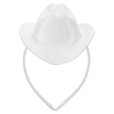 Cowboy Hat Costume Festival Accessories Headband Carnival Ladies