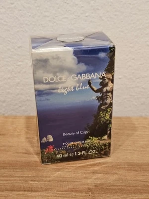 DOLCE & GABBANA Light Blue Beauty of Capri Pour Homme Eau de Toilette 40 ml  - Bild 1 von 3