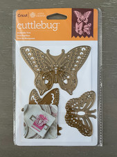 Cricut Cuttlebug Anna Griffin Cut  Emboss Dies, Butterfly Trio