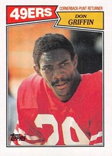 1987 Topps Football Card (1-200) -You Pick- FREE SHIPPING 5+ Cards NM