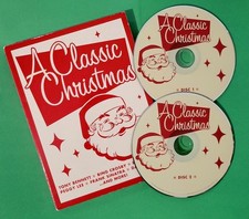 A Classic Christmas Various Artists 2 CD Set 2011 Sony Elvis Bing Sinatra OOP