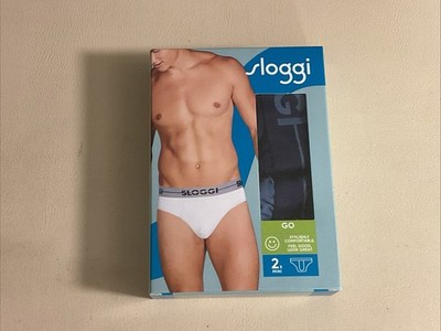 Sloggi Men's under ware (X2) Go Mini Multi-Blue Xl Extra Large