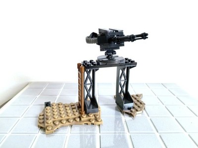 Mega Bloks Halo UNSC CND01 Sierra Squad artillery (Customized)