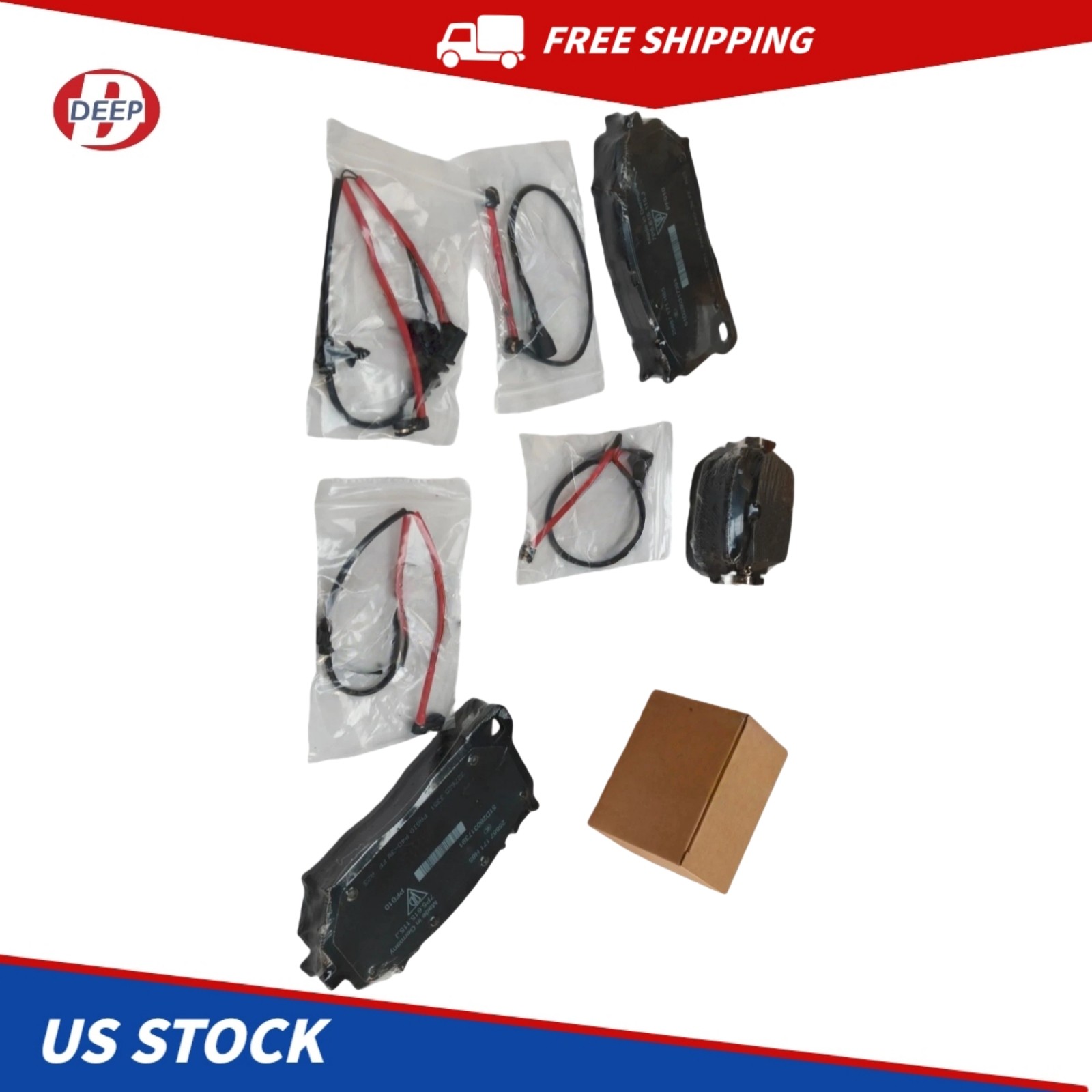 4M0698151AR 4M0698451AA For Lamborghini Urus 2018-2022 Front Rear Brake Pad Kit