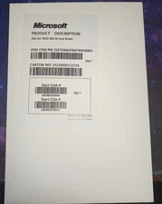 Microsoft SQL Server 2022 Standard Edition, 16 Core License w/ 20 SQL User CALs