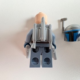 LEGO Star Wars Jango Fett Minifigure Angry Face 75191 Bricklink Ref. sw0845