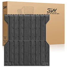 3W Truck Bed Mat For 2024-2026 Toyota Tacoma 5FT Bed All Weather Truck Bed Liner