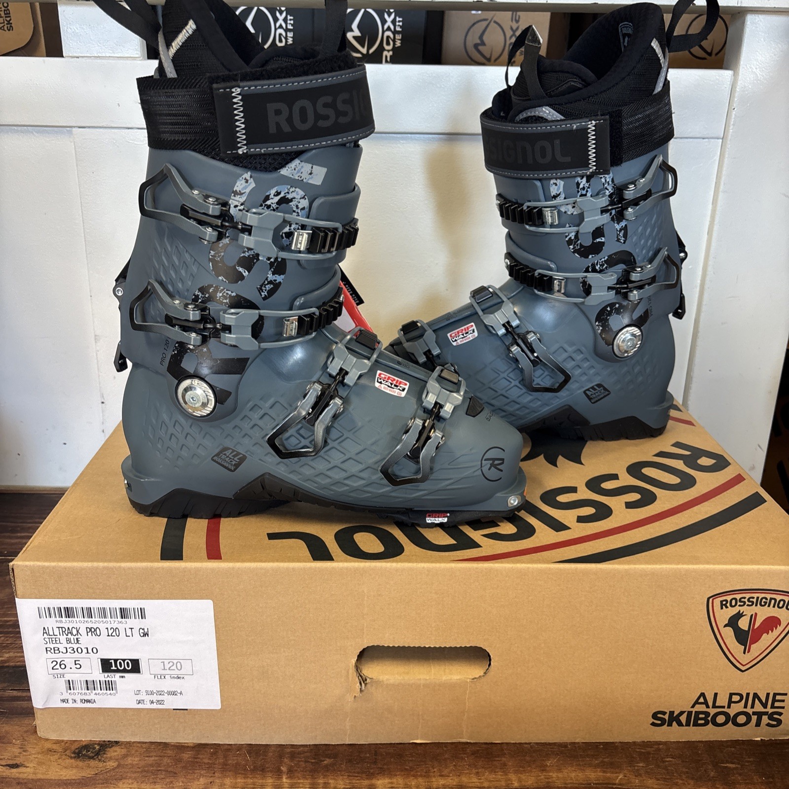 SALOMON NUOVI SCARPONI DA SCI ALPINISMO ROSSIGNOL ALLTRACK PRO 120 LT GW DA UOMO 26 5 $749 PREZZO AL DETTAGLIO CONSIGLIATO