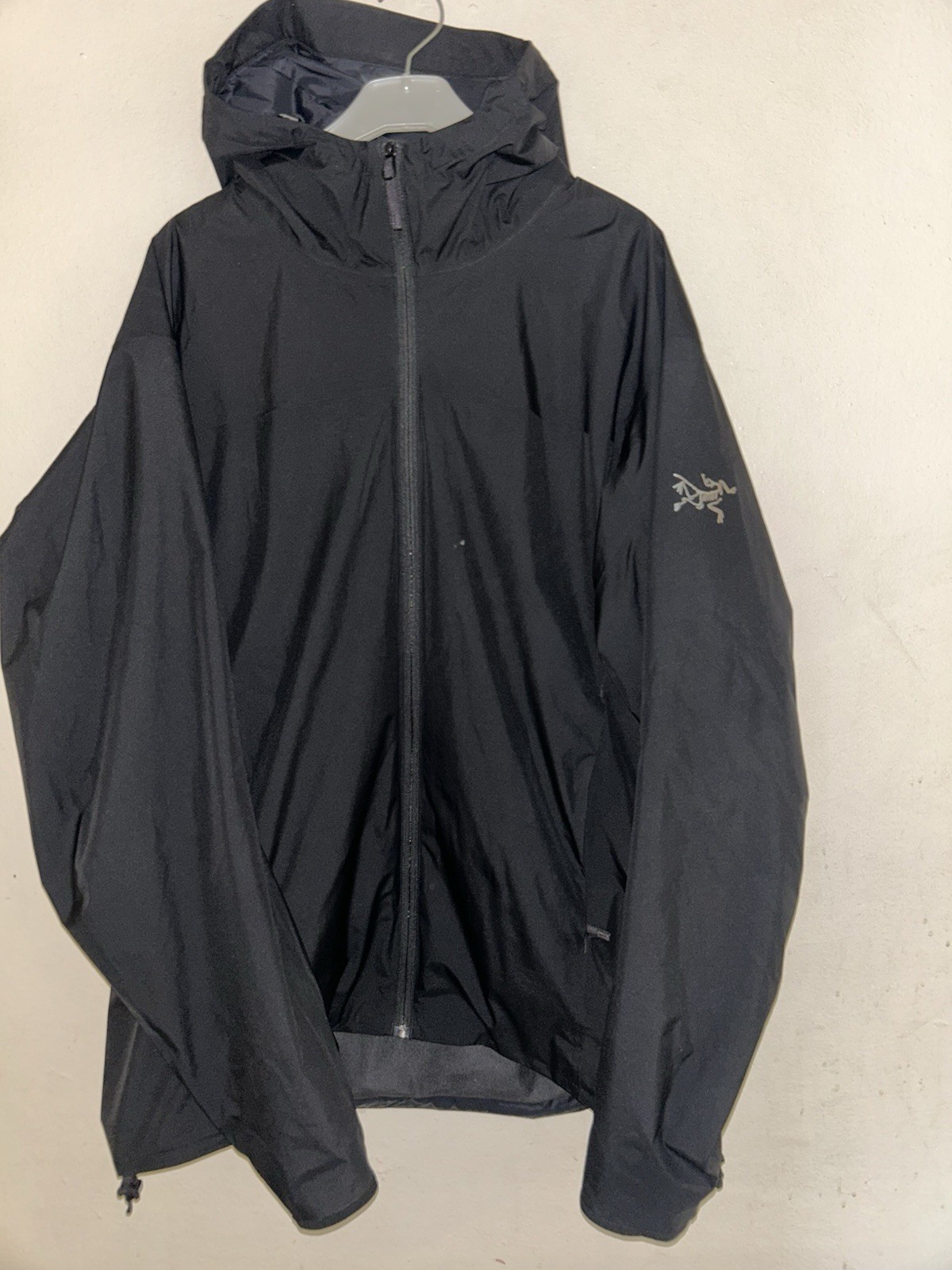 Giacca a vento Arc'teryx Gore nera taglia L