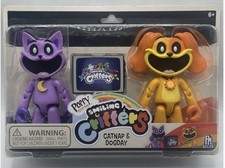 Poppy Playtime Smiling Critters CatNap DogDay Figure Set w/ TV Accessory New