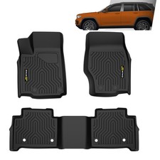 For 2022-2024 2023 Jeep Grand Cherokee TPE Floor Mats Liner All Weather Non L 3D