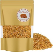 Dried Calendula Flowers Petals for Crafting, Bulk 1 OZ