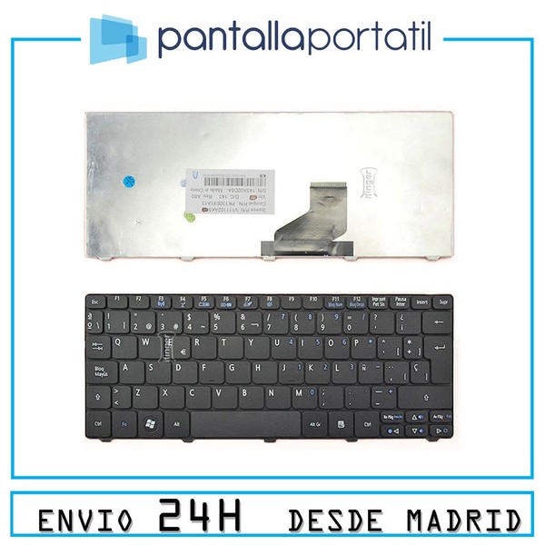 TECLADO ESPAÑOL PARA PORTATIL ACER ASPIRE O EMACHINE V111102AS2 UI NEGRO ......