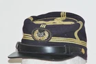 CIVIL WAR CSA GENERAL OFFICER WOOL KEPI CAP with 'MS' Insignia size 7-1/4"