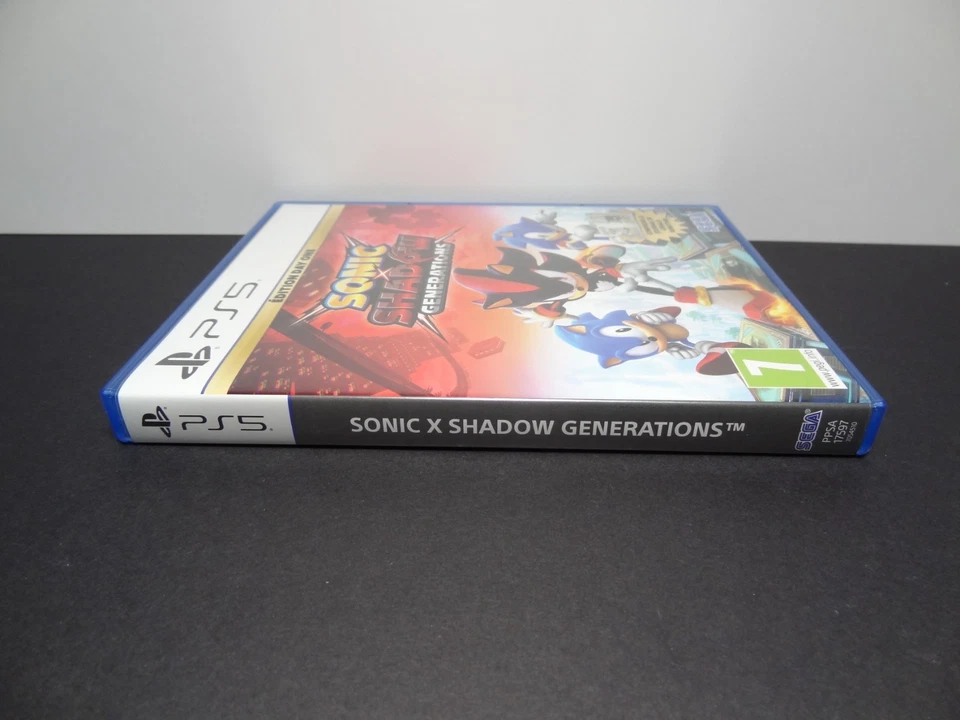 SONIC X SHADOW GENERATIONS - DAY ONE EDITION PS5 FR OCCASION (GAME IN ENGLISH/FR, photo 3 sur 5