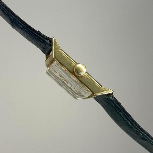 Longines ”Tank” Manual Wind Cal.9LT, 10K Yellow Gold Filled, Good Timekeeping - Picture 4 of 8