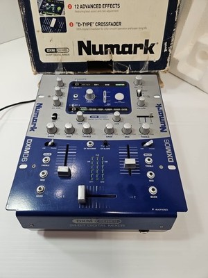 NUMARK DXM06 24 Bit DJ Digital Mixer W/ Effects & Power Supply | eBay