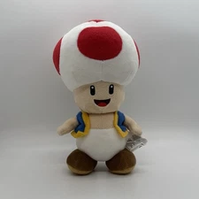 Super Mario Bros Toad 8" Koopa Plush Stuffed Animal Doll Toy Little Buddy 2017