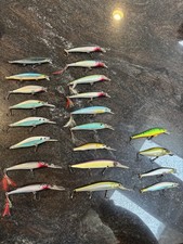 Lot Of 25 Jerkbaits- Megabass/Rapala/ect.-In Great Condition.- Look!