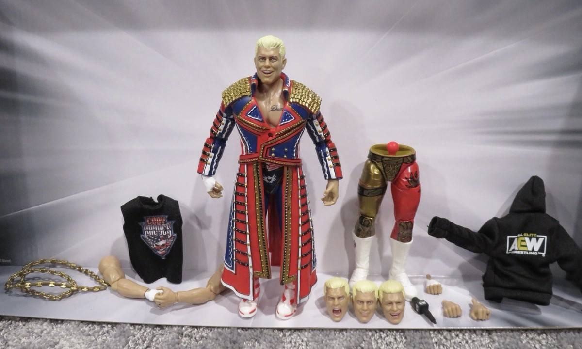 スポーツ AEW Cody Rhodes Supreme Collection  #01 Cody Rhodes - AEW Supreme Collection 1 Toy Wrestling Action