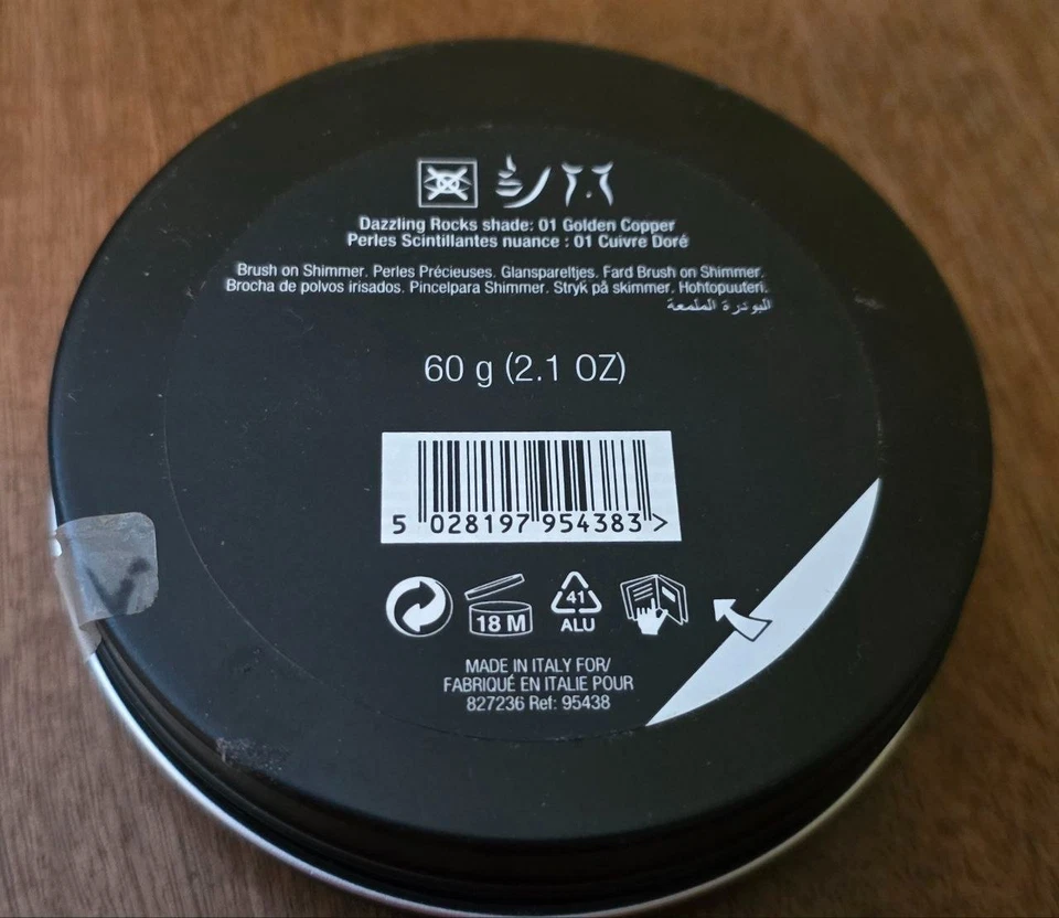 THE BODY SHOP DAZZLING ROCKS  shade 01 GOLDEN COPPER - Image 2 of 4