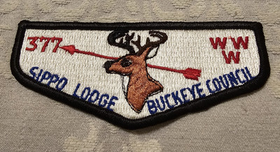Sippo OA Lodge 377 Flap BSA Patch S5