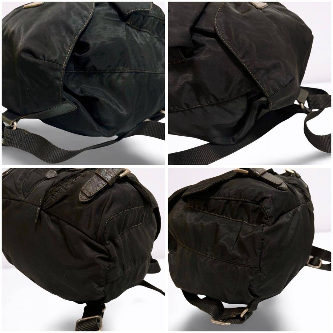 PRADA backpack bag triangular logo triangular pla… - image 7