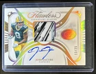 2025 Panini Flawless Josh Jacobs Gloves Auto Autograph #/25 Packers
