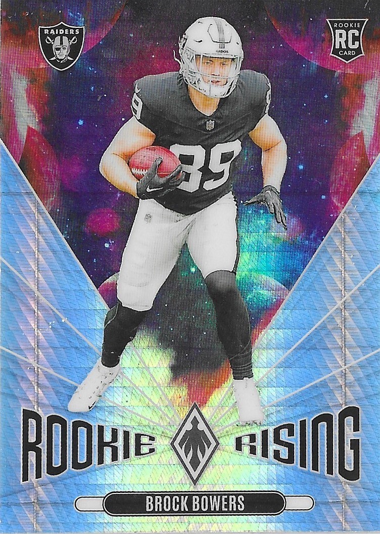 2024 Panini Phoenix #RR-BBS Brock Bowers Rookie Rising Hyper
