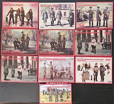 ICM WWII Soviet Huge Mixed Lot Vintage Military Model Kits maquetas joblot