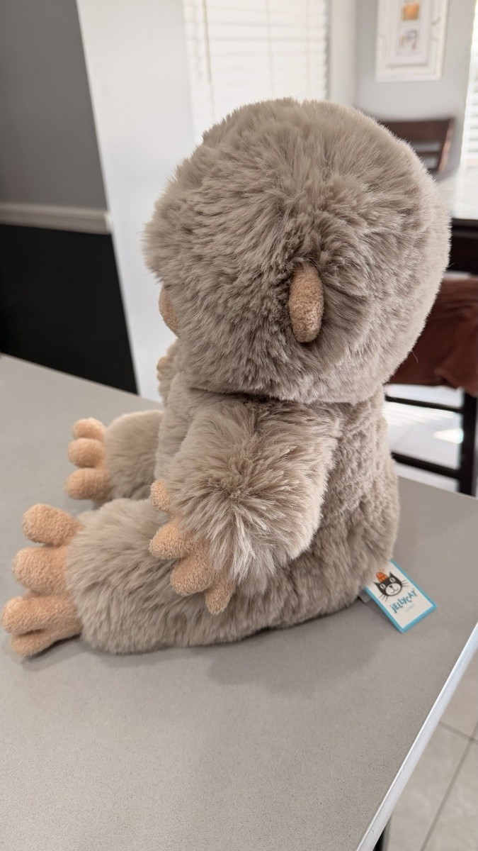 Jellycat Bo Bigfoot Plush Toy Retired Rare Woodland BO2BF