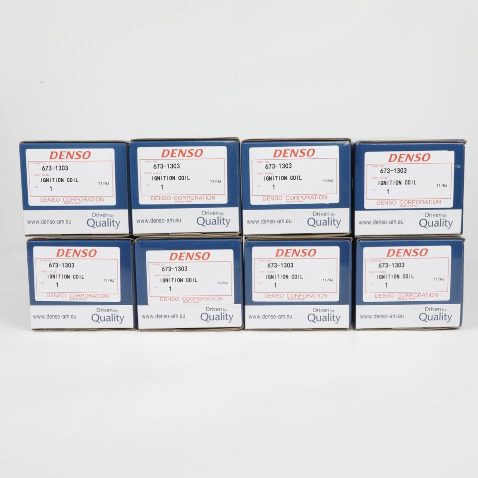 8x Denso Ignition Coil 90919-02230 Toyota 4.7L V8 Lexus GX470 Tundra Sequa Runer - Image 4 of 4