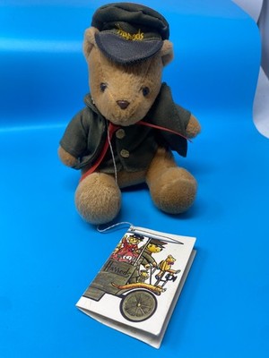 Vintage Harrods Knightsbridge Mini 6'' Teddy Bear Doorman with tag