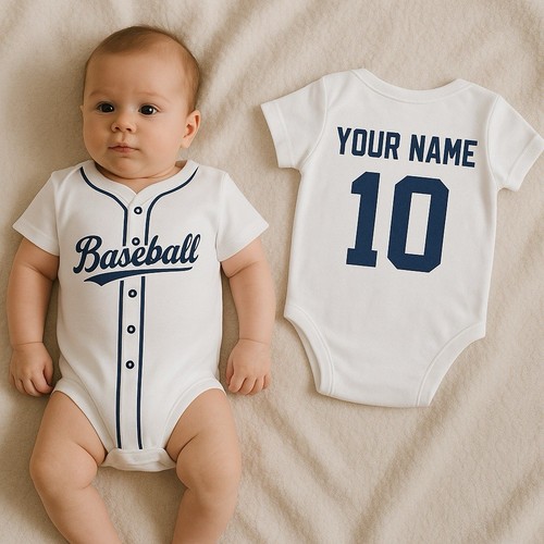 Body de béisbol personalizado de los Kansas City Royals - nombre y número personalizados - Imagen 5 de 6