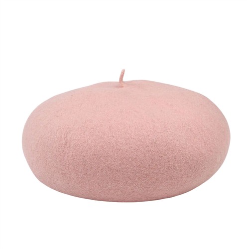 Dickere Damen Mädchen Winter warme französische Wolle Baskenmütze Beanie Mütze Malermütze - Bild 18 von 27