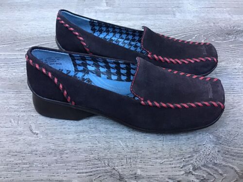 Indigo By Clarks Shoes Womens 8.5 M Mary Jane Brown Suede Casual Shoes 81224