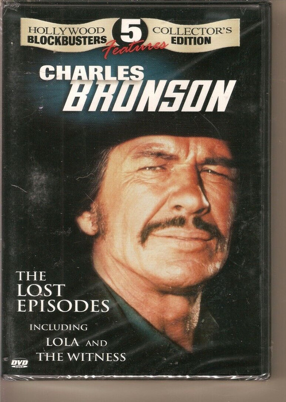 Charles Bronson Movie "Lola" + 3 "lost" 1950s TV episodes