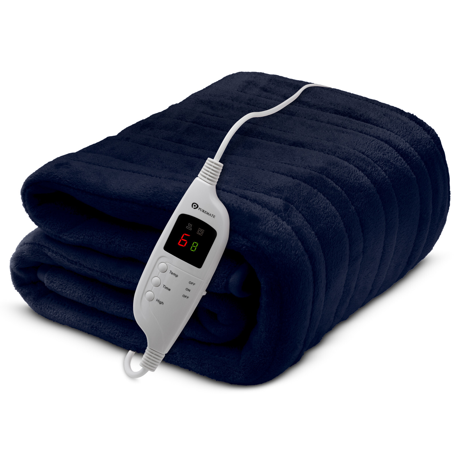 CozyMate Heated Throw - Luxurious Electric Blanket - Large Heated Blanket with 9