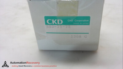 CKD SSD-25-25 PNEUMATIC CYLINDER, 25 BAR,, NEW #271009