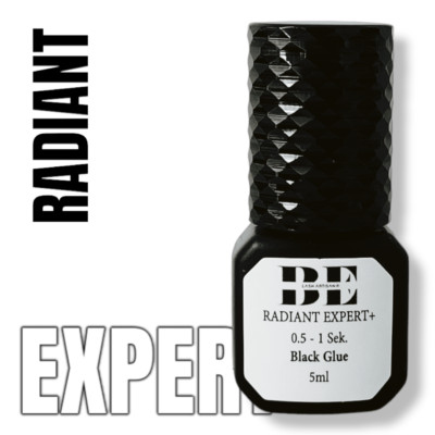 Wimpernkleber RADIANT EXPERT+ (5ml) schwarz- 0.5 sek-bis zu 8 Wochen Haltbarkeit
