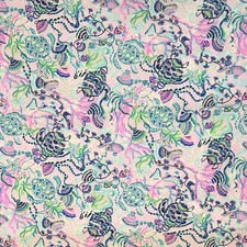 Lilly Pulitzer Cotton Poplin Fabric Lilac Freesia Mermaid For You 36" x 57"