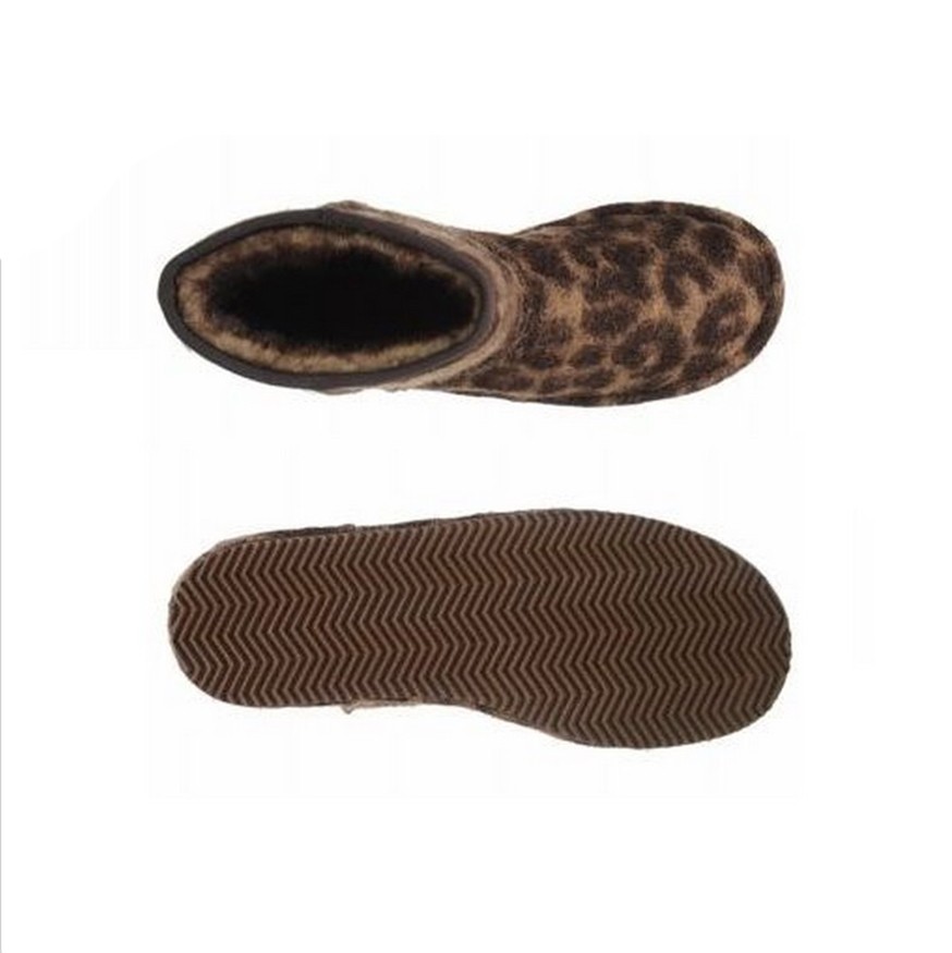 NEW JUICY COUTURE Ollie leopard Print Women Fashion Boots